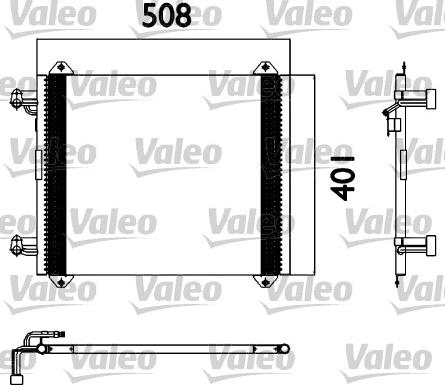 Valeo 817570 - Lauhdutin, ilmastointilaite inparts.fi