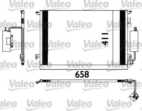 Valeo 817648 - Lauhdutin, ilmastointilaite inparts.fi