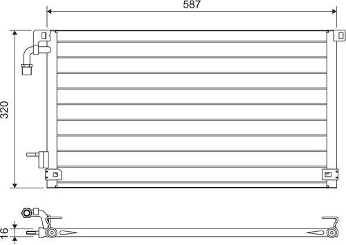 Valeo 817655 - Lauhdutin, ilmastointilaite inparts.fi