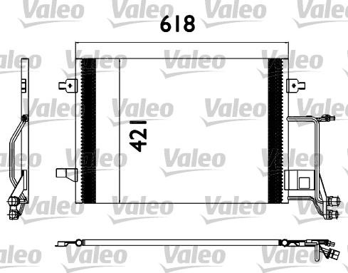 Valeo 817666 - Lauhdutin, ilmastointilaite inparts.fi