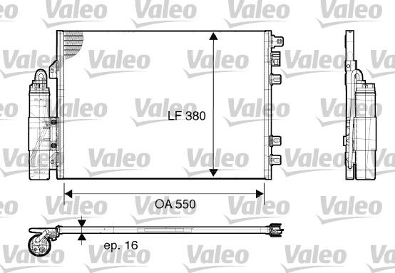 Valeo 817661 - Lauhdutin, ilmastointilaite inparts.fi