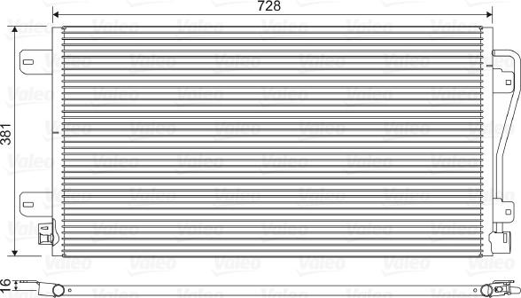 Valeo 817601 - Lauhdutin, ilmastointilaite inparts.fi