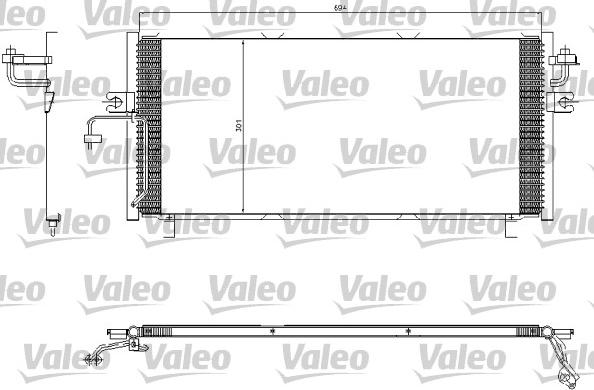 Valeo 817603 - Lauhdutin, ilmastointilaite inparts.fi