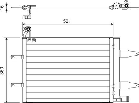 Valeo 817686 - Lauhdutin, ilmastointilaite inparts.fi