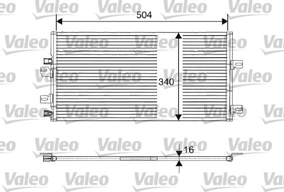 Valeo 817687 - Lauhdutin, ilmastointilaite inparts.fi