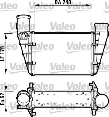 Valeo 817625 - Välijäähdytin inparts.fi