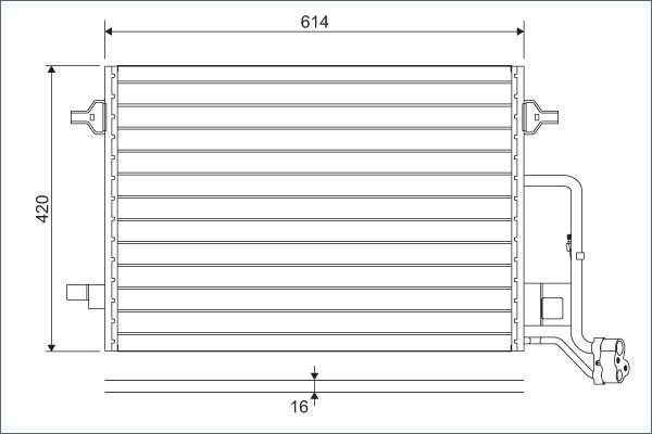 Valeo 817679 - Lauhdutin, ilmastointilaite inparts.fi