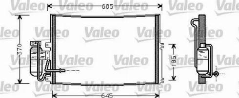 Valeo 817671 - Lauhdutin, ilmastointilaite inparts.fi