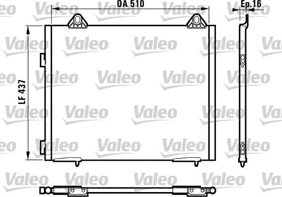 Valeo 817067 - Lauhdutin, ilmastointilaite inparts.fi