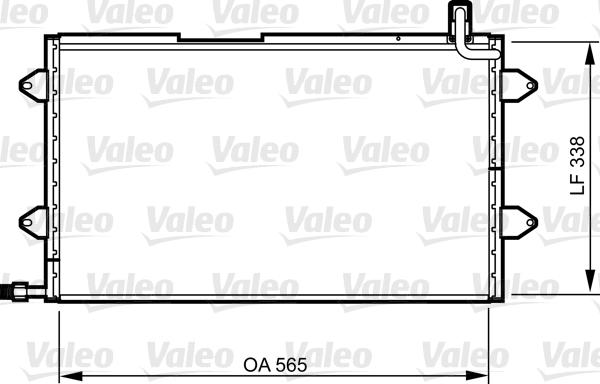 Valeo 817024 - Lauhdutin, ilmastointilaite inparts.fi