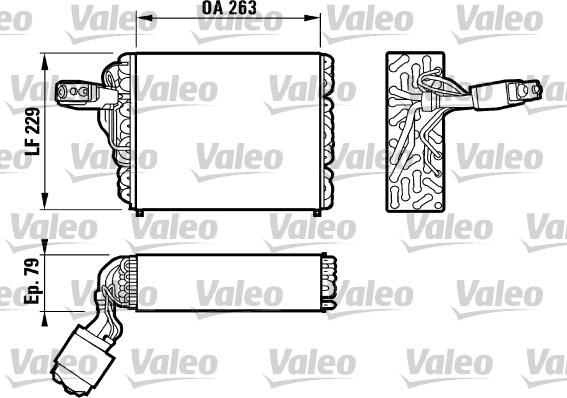 Valeo 817109 - Höyrystin, ilmastointilaite inparts.fi