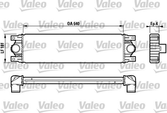 Valeo 817115 - Välijäähdytin inparts.fi