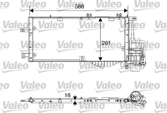 Valeo 817844 - Lauhdutin, ilmastointilaite inparts.fi