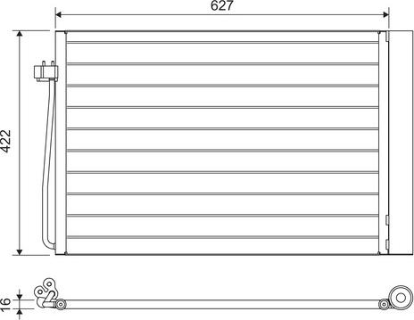 Valeo 817850 - Lauhdutin, ilmastointilaite inparts.fi