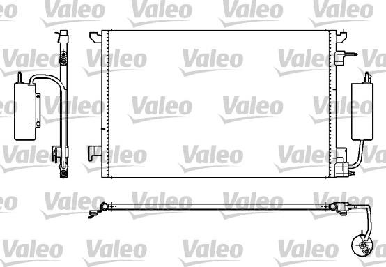 Valeo 817852 - Lauhdutin, ilmastointilaite inparts.fi