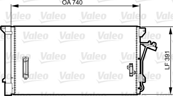 Valeo 817838 - Lauhdutin, ilmastointilaite inparts.fi