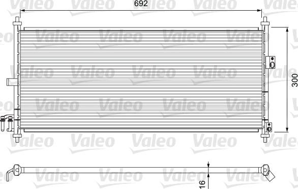 Valeo 817823 - Lauhdutin, ilmastointilaite inparts.fi