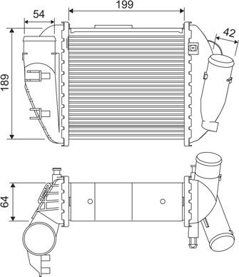 Valeo 817870 - Välijäähdytin inparts.fi