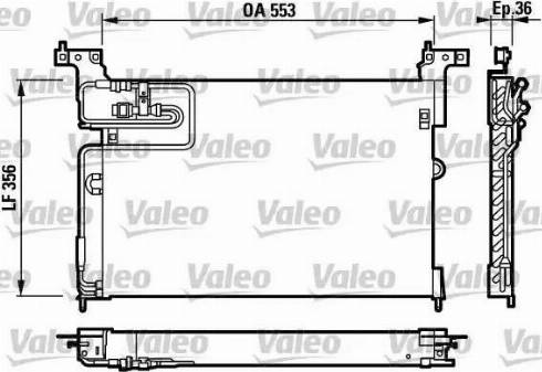 Valeo 817240 - Lauhdutin, ilmastointilaite inparts.fi