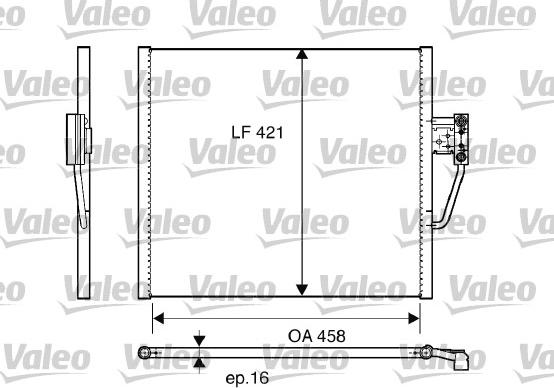 Valeo 817248 - Lauhdutin, ilmastointilaite inparts.fi