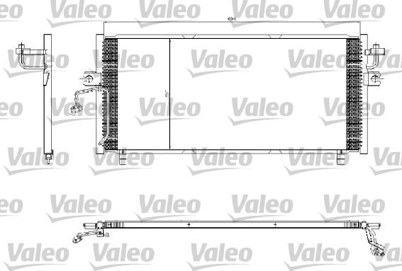 Valeo 817253 - Lauhdutin, ilmastointilaite inparts.fi