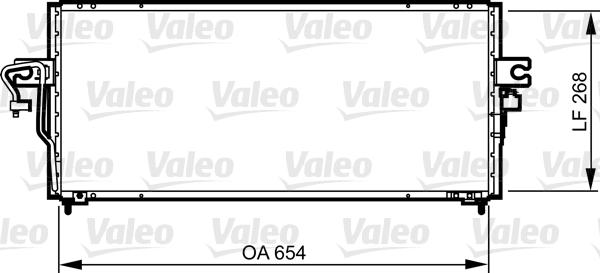 Valeo 817792 - Lauhdutin, ilmastointilaite inparts.fi