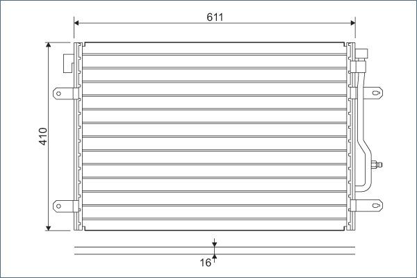 Valeo 817741 - Lauhdutin, ilmastointilaite inparts.fi