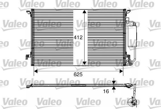 Valeo 817711 - Lauhdutin, ilmastointilaite inparts.fi