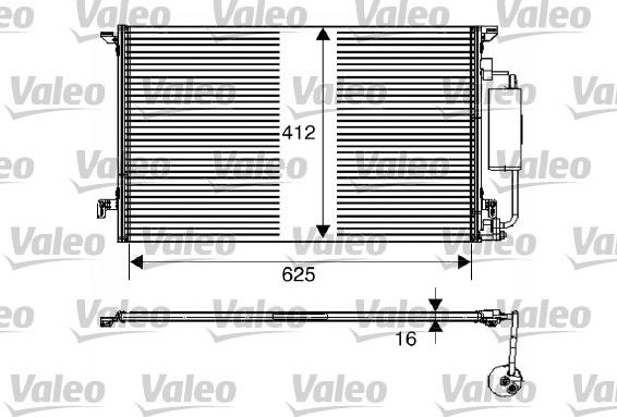 Valeo 817712 - Lauhdutin, ilmastointilaite inparts.fi