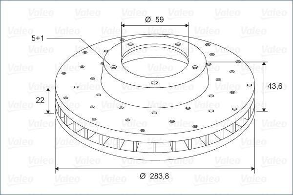 Valeo 886265 - Jarrulevy inparts.fi