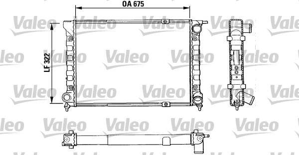 Valeo 883849 - Jäähdytin,moottorin jäähdytys inparts.fi