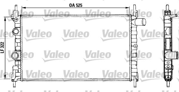 Valeo 883880 - Jäähdytin,moottorin jäähdytys inparts.fi