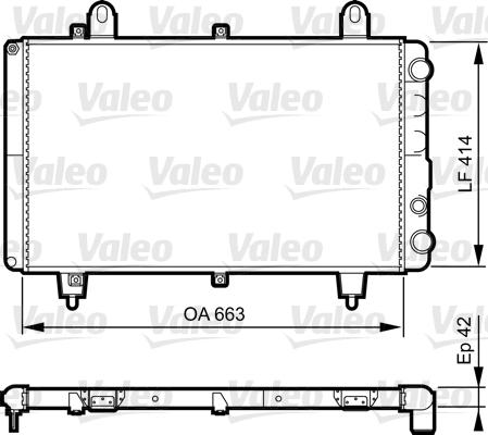 Valeo 883764 - Jäähdytin,moottorin jäähdytys inparts.fi