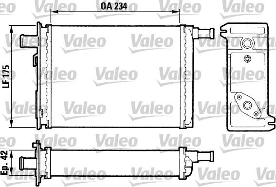 Valeo 883739 - Lämmityslaitteen kenno inparts.fi