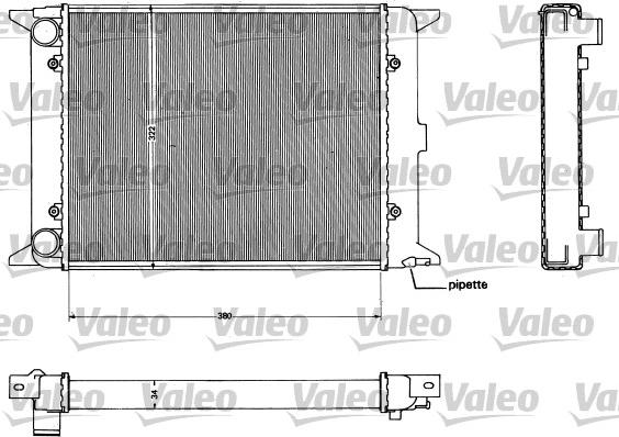 Valeo 882896 - Jäähdytin,moottorin jäähdytys inparts.fi