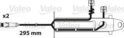 Valeo 882338 - Kulumisenilmaisin, jarrupala inparts.fi