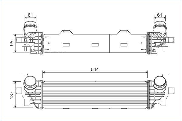 Valeo 822934 - Välijäähdytin inparts.fi