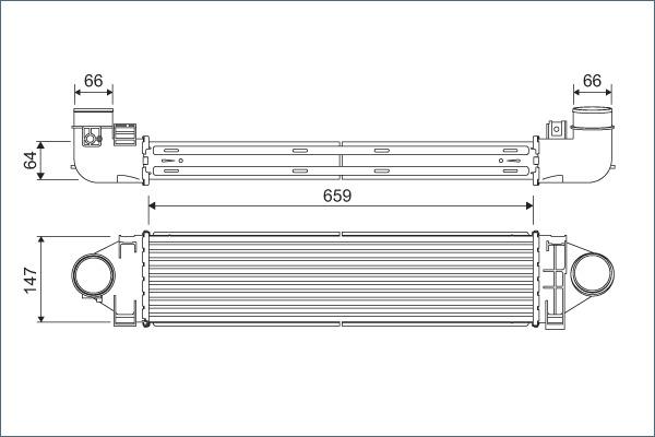 Valeo 822926 - Välijäähdytin inparts.fi