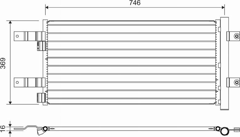 Valeo 822728 - Lauhdutin, ilmastointilaite inparts.fi