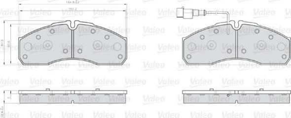 Valeo 873160 - Jarrupala, levyjarru inparts.fi