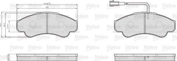 Valeo 872919 - Jarrupala, levyjarru inparts.fi