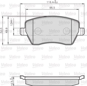 Valeo 872973 - Jarrupala, levyjarru inparts.fi