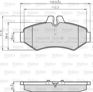 Valeo 872021 - Jarrupala, levyjarru inparts.fi