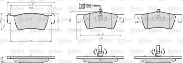 Valeo 872367 - Jarrupala, levyjarru inparts.fi