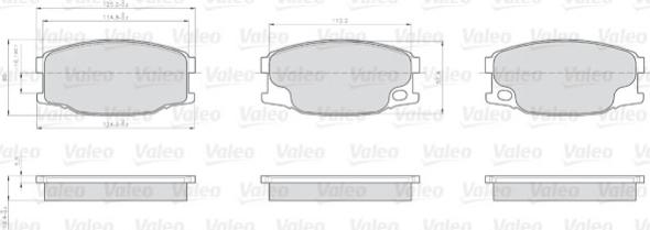 Valeo 872242 - Jarrupala, levyjarru inparts.fi