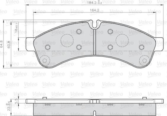 Valeo 872231 - Jarrupala, levyjarru inparts.fi