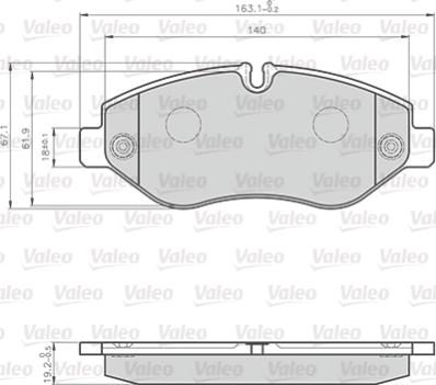 Valeo 872229 - Jarrupala, levyjarru inparts.fi