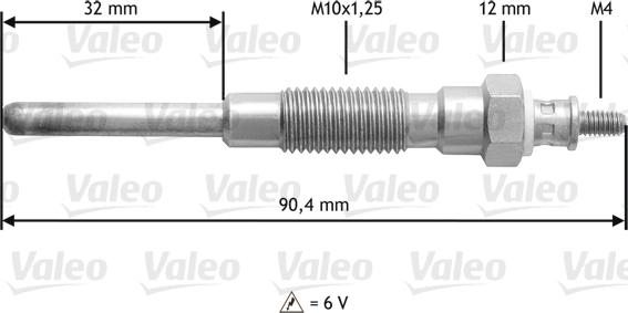 Valeo 345 158 - Hehkutulppa inparts.fi