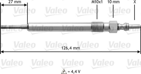 Valeo 345 183 - Hehkutulppa inparts.fi