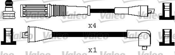 Valeo 346499 - Sytytysjohtosarja inparts.fi